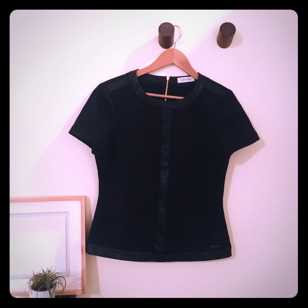 Calvin Klein Black Motto Shirt